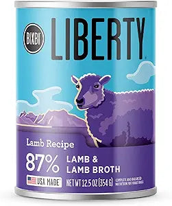 Liberty Grain Free Lamb Can Dog Food 12 / 12.5 oz