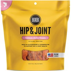 BIXBI Hip & Joint Salmon Jerky Grain-Free Dog Treats