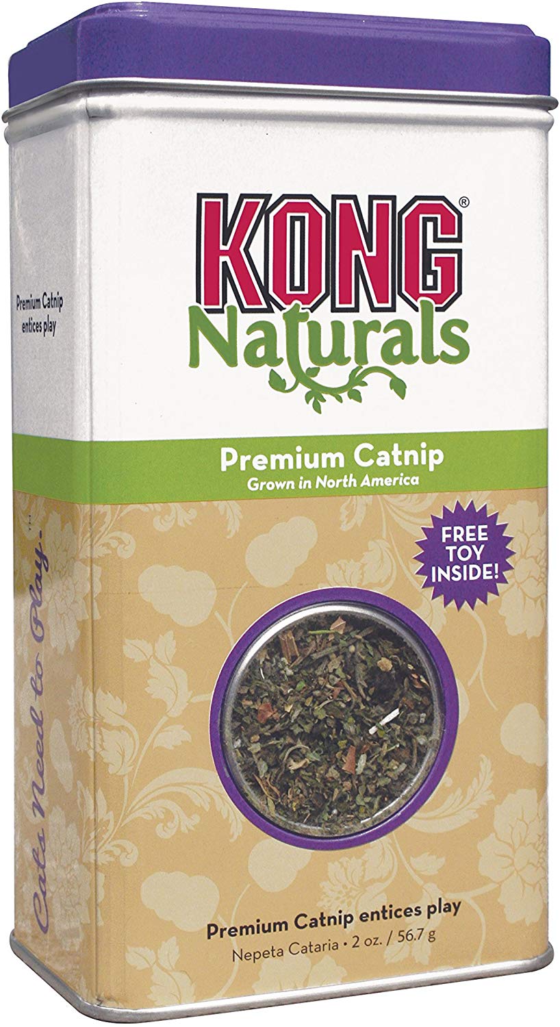 KONG Naturals Premium Catnip, 2 sizes