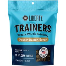 Liberty Trainers Peanut Butter Flavor Grain-Free Dog Treats, 6-oz bag