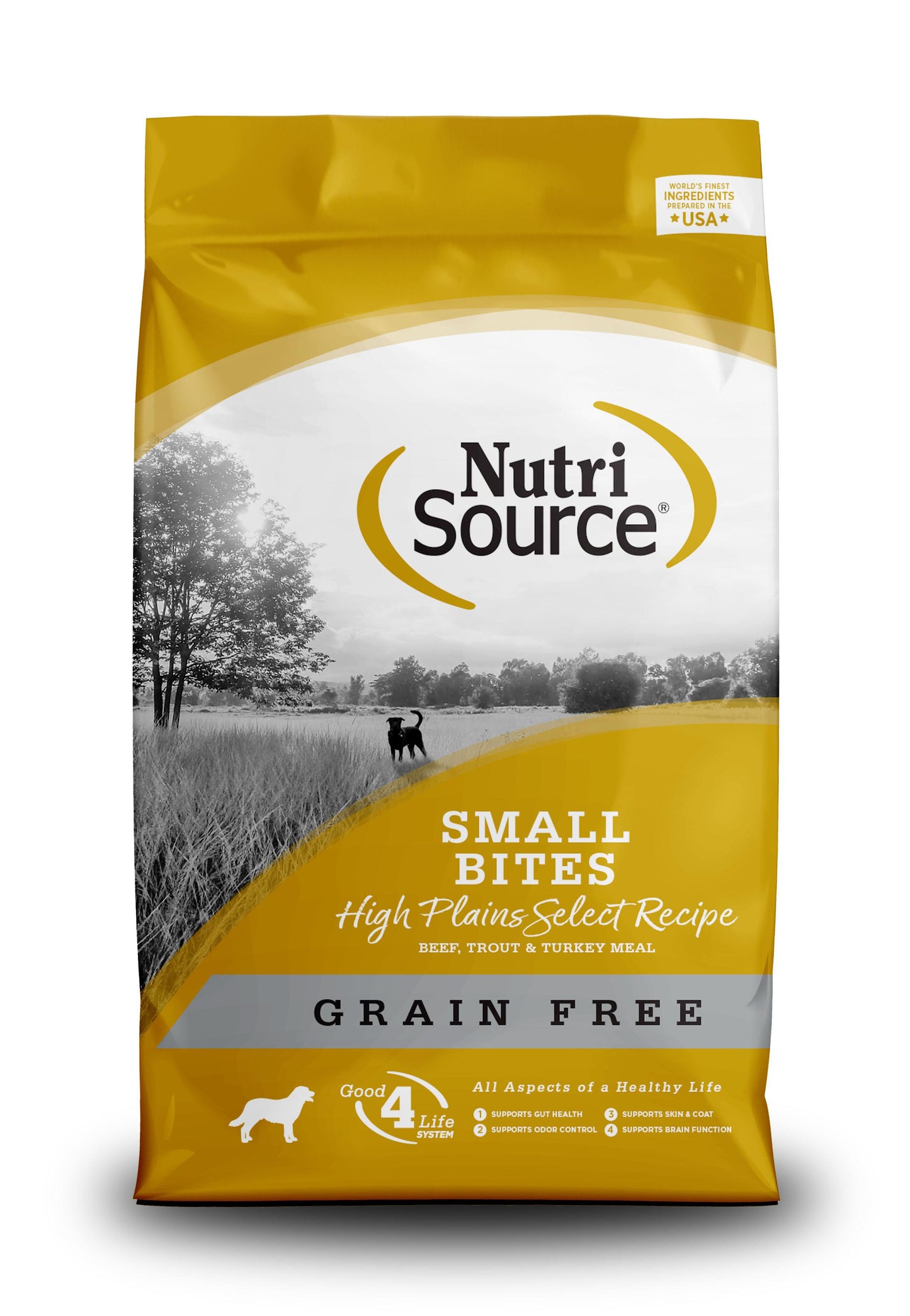 NutriSource Grain Free Small Bites High Plains Select, 5 lbs