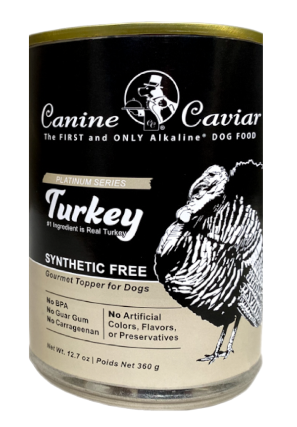 Canine Caviar Holistic 96% Turkey, Grain Free 12.7 Oz Cans